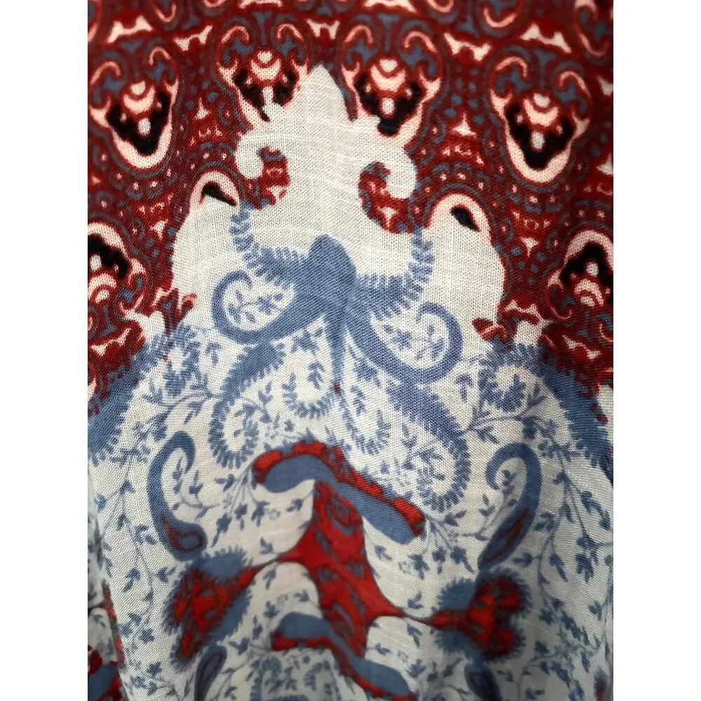 Altar'd State Multi Color Bohemian Midi Kimono OS - Picture 7 of 12